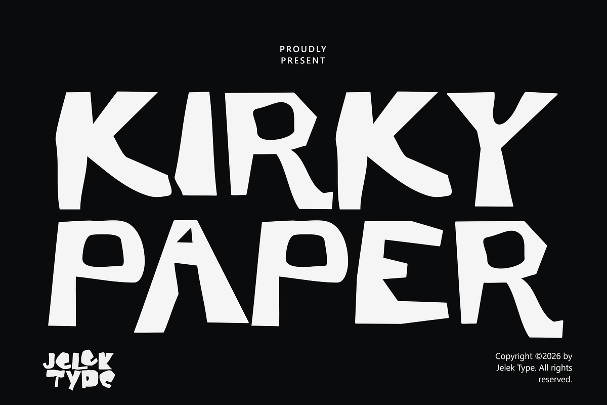 Kirky Paper, a Handwritten Font by JelekType (Photo 1 of 8)