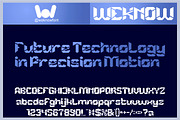 Autonomous Flight font, a Blackletter Font by weknow (Thumbnail 2 of 8)