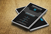 Corporate Business Card CM128, a Business Card Template by annozio (Thumbnail 2 of 4)