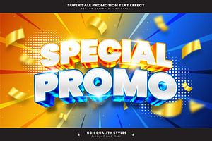 Super Sale Editable Text Effect V2