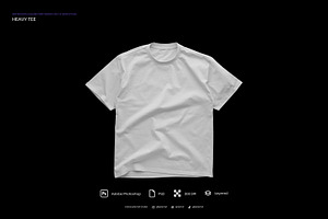 MOKITUP: Heavy Tee 001 Mockup