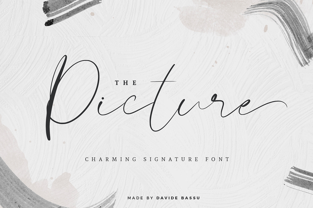 The Picture | Signature Font