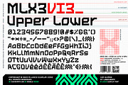 M-LX3VI3 Display Font, a Font by RMPL.std (Thumbnail 4 of 4)