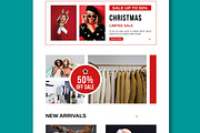Christmas Email Newsletter Template, a Websites & App Template by MightyDesign (Thumbnail 4 of 8)
