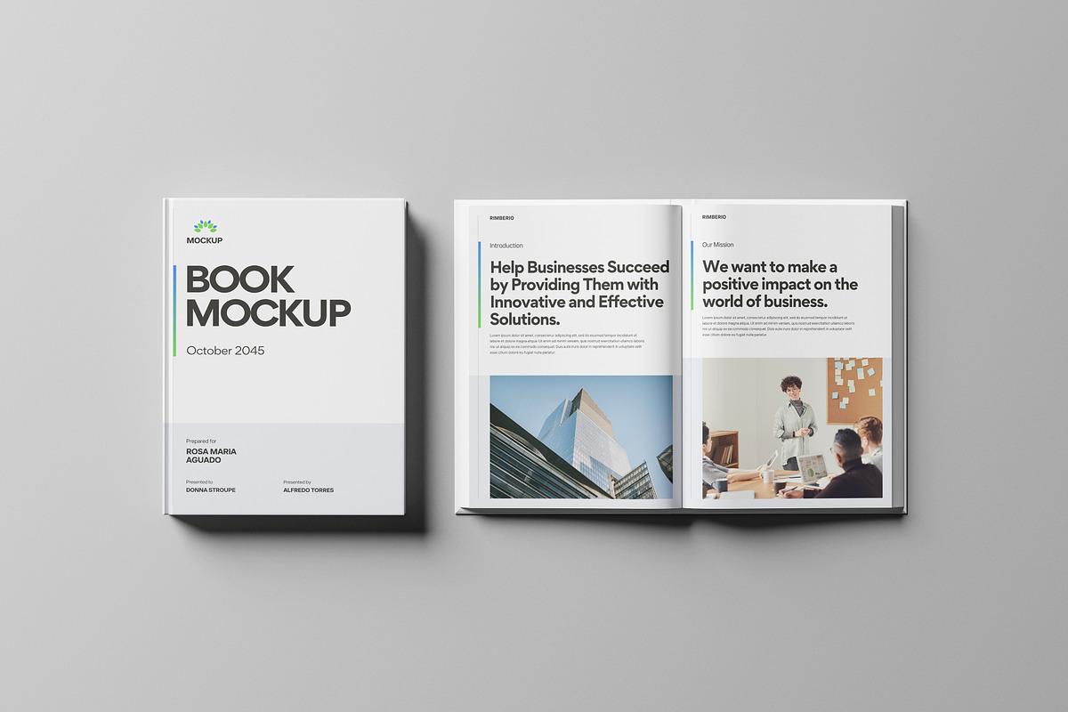 Book Mockup, a Books & Magazine Mockup by Ataku Design (Photo 3 of 5)