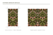 Vintage Whitebell Morris, a Pattern Graphic by ASTUDIO (Thumbnail 2 of 6)