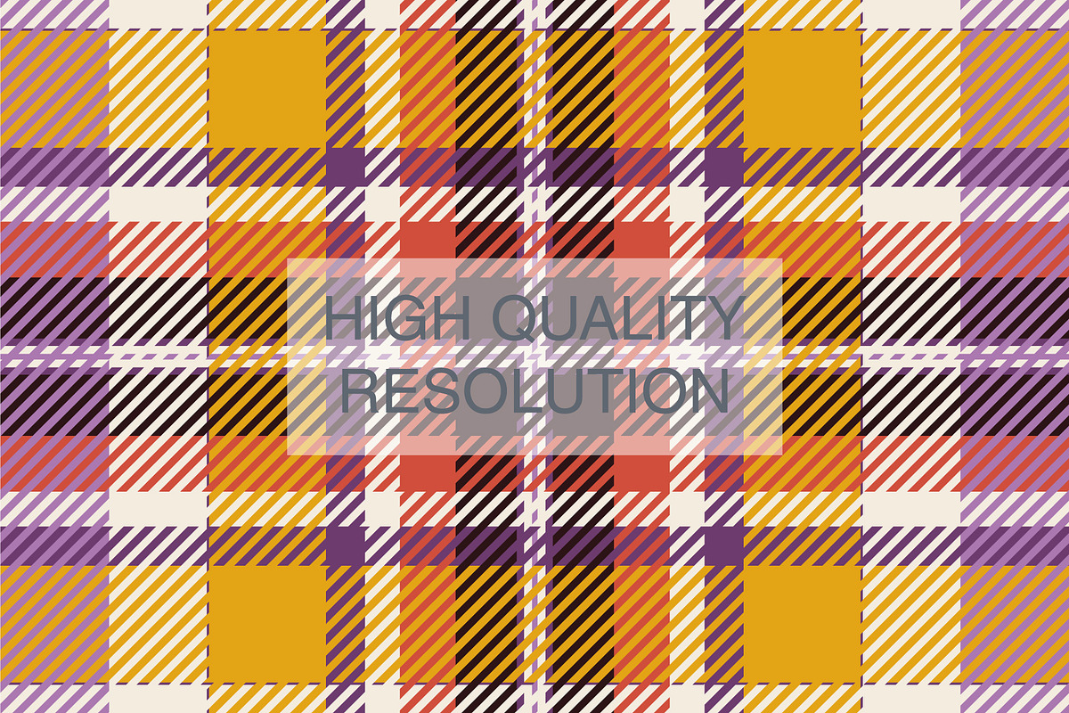 #17 Halloween Pattern Set of Plaids, a Pattern Graphic by Plaid4You (Photo 7 of 8)