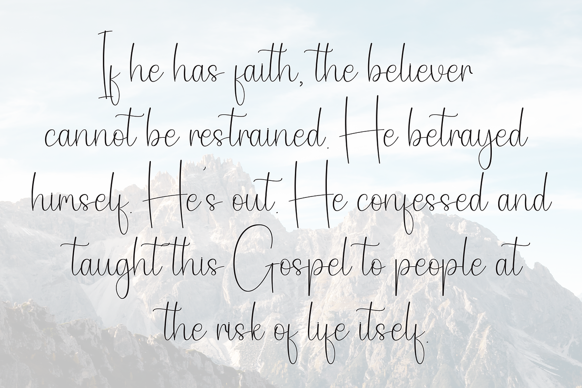 Butter Authentic | Script Font, a Handwritten Font by Scratchones (Photo 6 of 9)