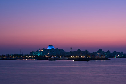 Laguna and Presidential Palace in Abu Dhabi UAE, an Architecture Photo by Dvoevnore photos