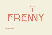 Mouda Elegant Sans Font, a Sans Serif Font by Artiveko (Thumbnail 6 of 8)