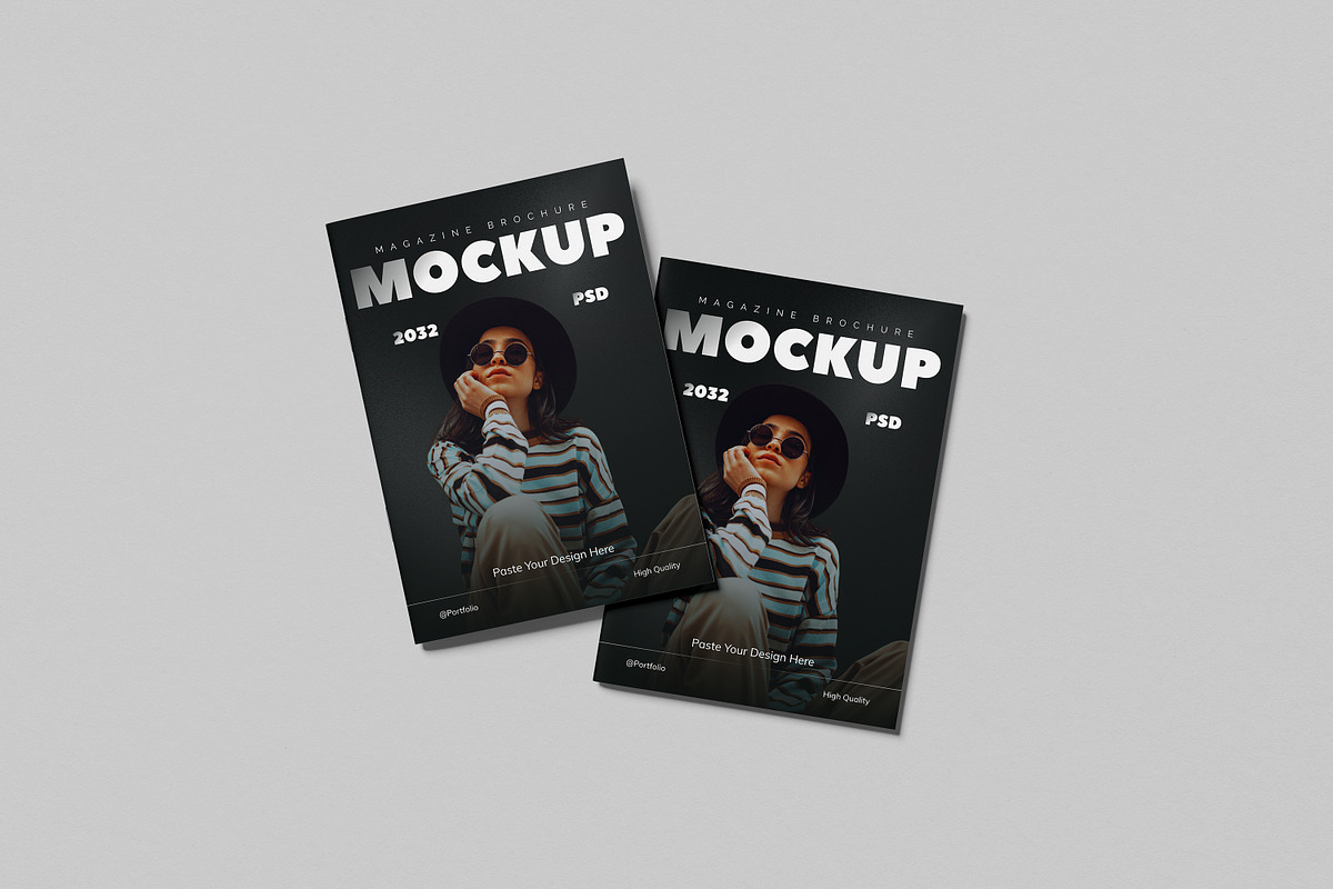 Magazine Brochure Mockup, a Books & Magazine Mockup by AnasStudio (Photo 6 of 7)