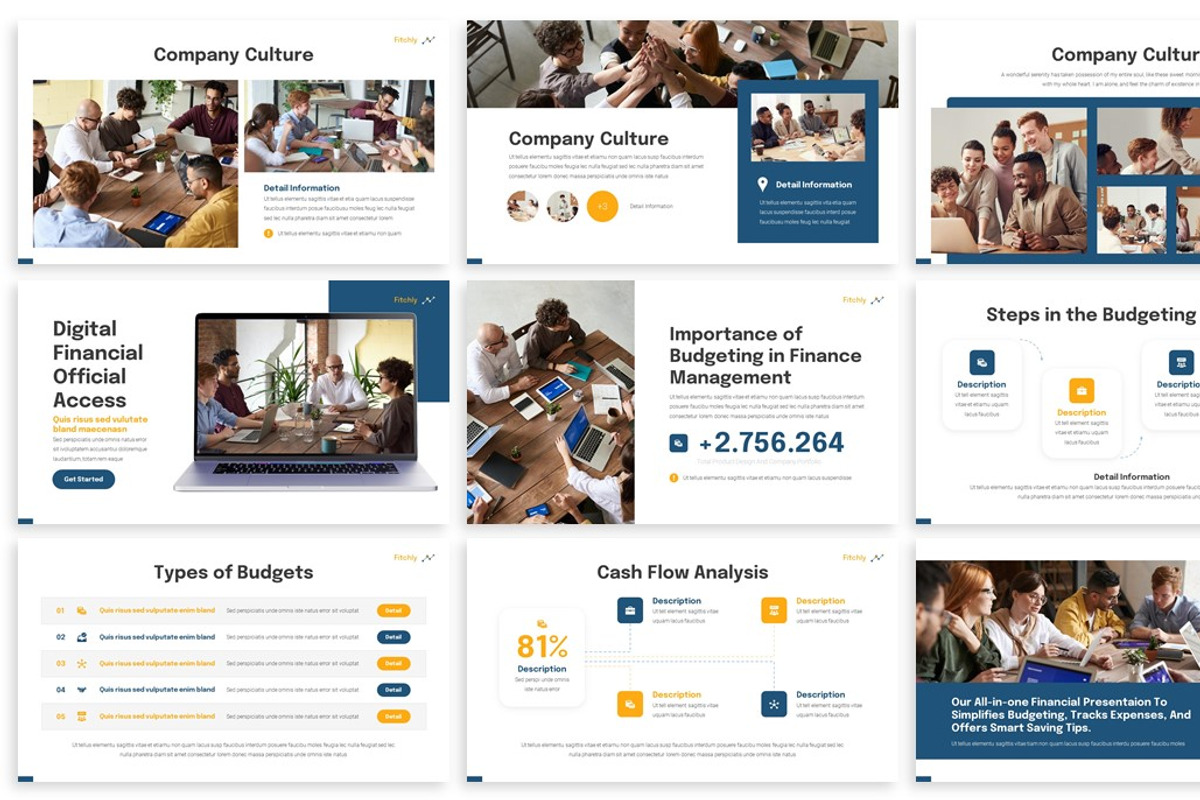 Fitchly - Finance Keynote Template, a Presentation Template by SlideFactory (Photo 3 of 4)
