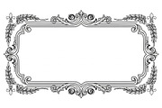 Vintage Rectangle Frame SVG Bundle, an Illustration by Designs_River (Thumbnail 30 of 31)