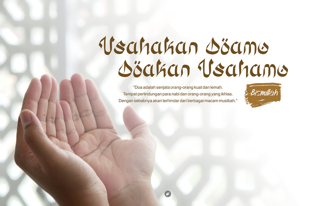Sahur - Exotic Arabic Style Font, a Blackletter Font by WAP (Photo 4 of 7)