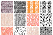 Ink geo patterns, a Pattern Graphic by Wild Rose (Thumbnail 2 of 6)