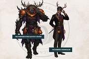 The Thirteenth Night Grimhollow Tale, a Seasonal Illustration by ThatsDesignArt (Thumbnail 10 of 17)