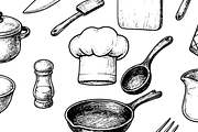 Vintage Kitchen Utensils Set, an Object Graphic by RT Studio (Thumbnail 4 of 4)
