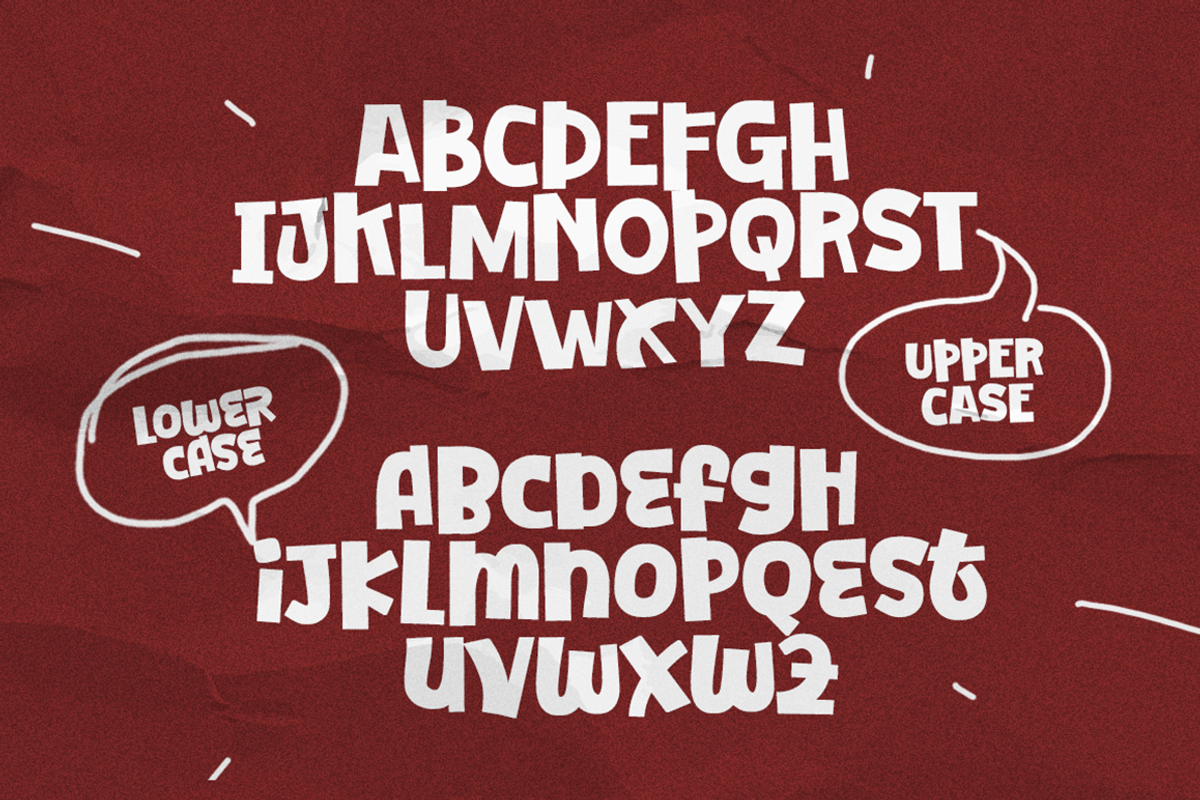Shato - Funky Decorative Font, a Handwritten Font by Grontype (Photo 8 of 8)