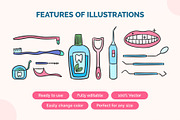 Oral Hygiene Care Tools Set, an Object Graphic by 35lab (Thumbnail 3 of 6)