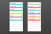 2028 12x12 COLOR Calendar Template, a Stationery Template by Running With Foxes (Thumbnail 2 of 6)