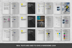 Extended Brand Manual & Real Text