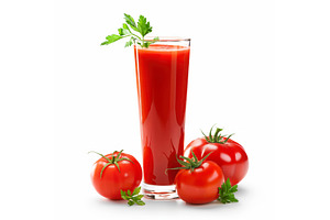 A tall glass of tomato juice, a Food & Drink Photo by piter.goskov