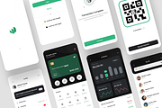 MBank - E-Wallet App UI Kit, an UI Kit Template by iDoodle Studio (Thumbnail 4 of 4)