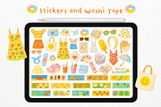 Summer Fashion Goodnotes Stickers, an Illustration by mimimeow (Thumbnail 2 of 3)