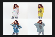 Hoodie Mock-Up Set, a Hoody Mockup by Freeman Studio (Thumbnail 6 of 16)