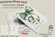 Customizable christmas card template, a Card Template by Prodesign (Thumbnail 1 of 4)
