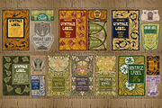 Label Art Nouveau - sets, a Decorative Illustration by Stanislav Kharchevskyi (Thumbnail 1 of 12)