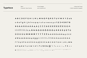 Milne - A Bold Sans Serif, a Sans Serif Font by Cassandra Cappello (Thumbnail 11 of 11)