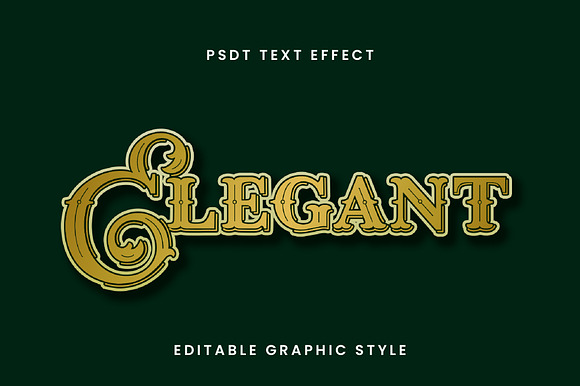 Vintage Ornamental Text Effect preview 2