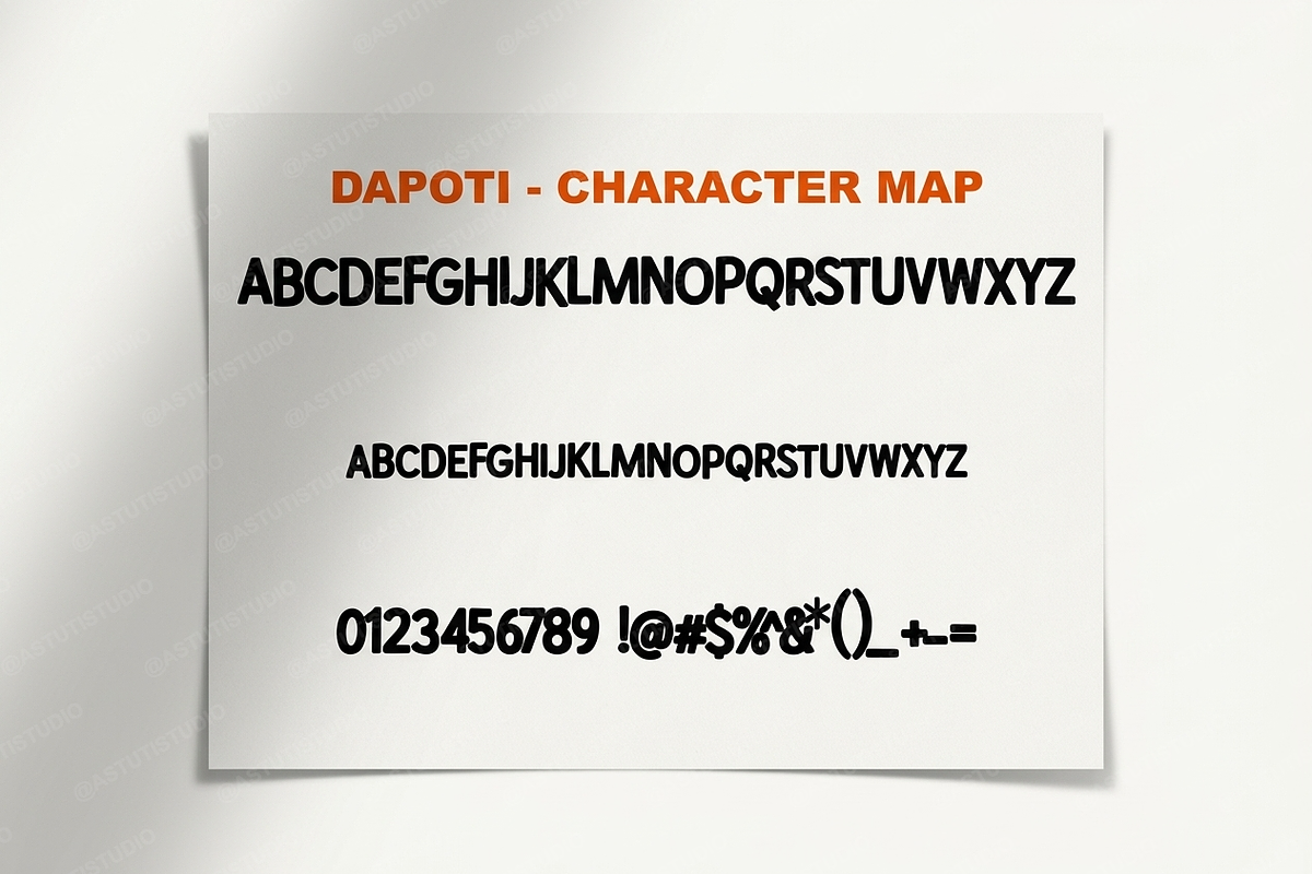 Dapoti - Modern Elegant Serif Ty, a Serif Font by Astuti Studio (Photo 3 of 25)