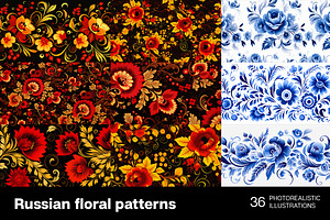 Russian Floral Patterns