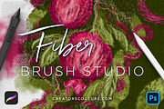 Realistic Fiber Effect Brush Studio, a Brush Add-On by Creators Couture (Thumbnail 1 of 25)