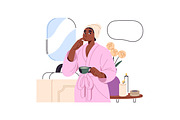 Thoughtful people think, dream set, a Person Illustration by PaperTrident (Thumbnail 4 of 9)