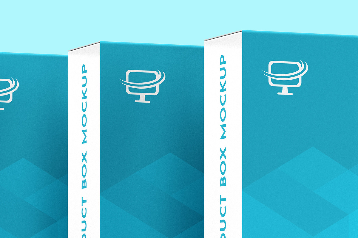 Software Product Box Mockup, a Packaging Mockup by Illusiongraphic (Photo 17 of 25)