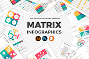 Matrix Diagrams PowerPoint Template, a Presentation Template by SlideOne (Thumbnail 2 of 12)