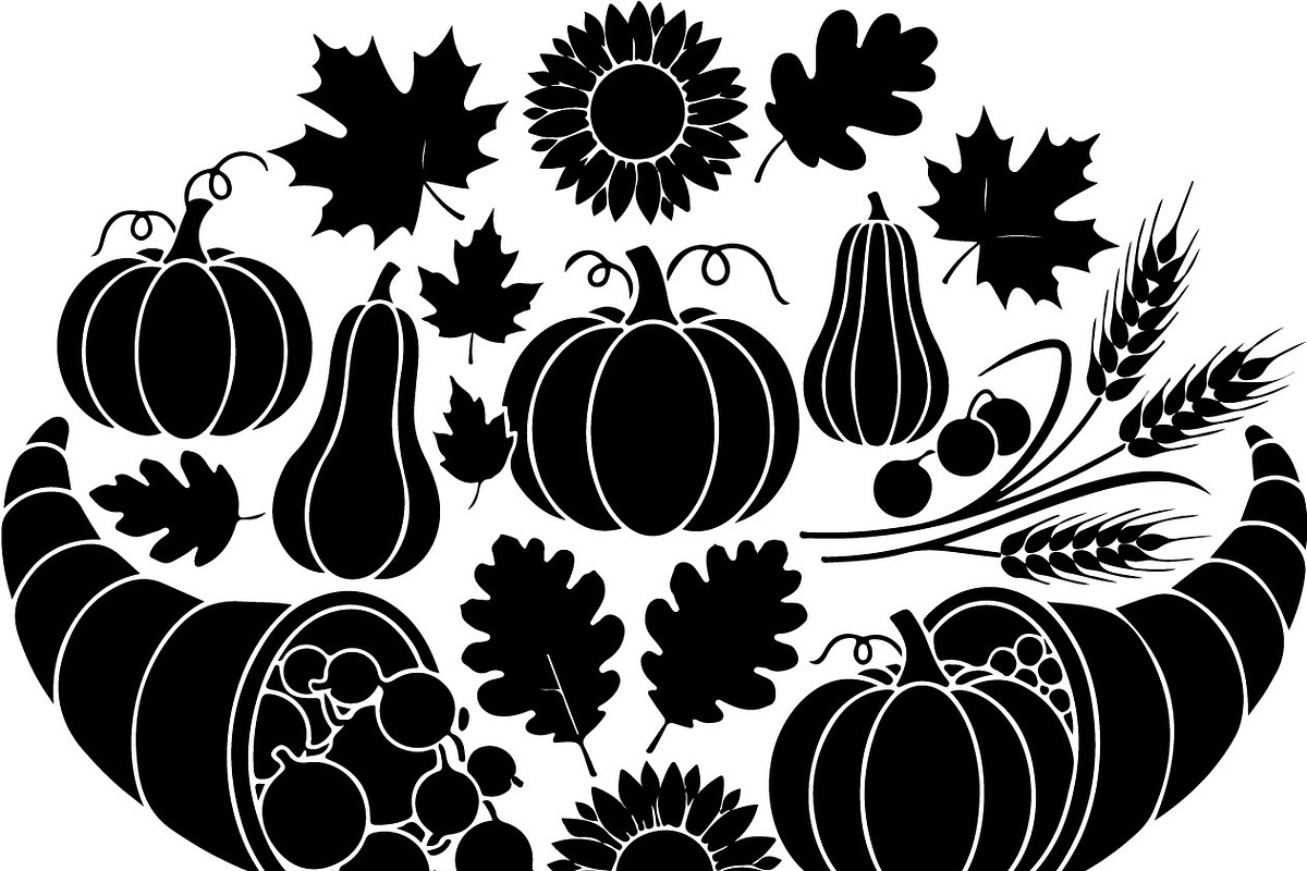 Thanksgiving Harvest SVG Bundle, an Illustration by Designs_River (Photo 21 of 48)