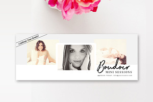 Boudoir Facebook Cover Template