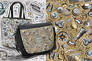 7 Nautical Seamless Patterns, a Pattern Graphic by BALABOLKA (Thumbnail 6 of 8)