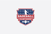Baseball Badge & Stickers Vol1, a Branding & Logo Template by shazi (Thumbnail 7 of 11)