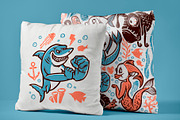 Set of underwater elements, an Animal Illustration by gunaonedesign (Thumbnail 6 of 6)