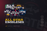All Star Emblem, an Illustration by TickStyle (Thumbnail 1 of 3)