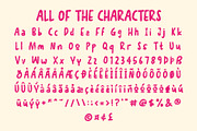 CS Racons Stamp, a Sans Serif Font by Craft Supply Co. (Thumbnail 8 of 8)