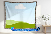 Textile mockup for pattern designers, an Advertising Mockup by Rami's Mockups (Thumbnail 1 of 3)