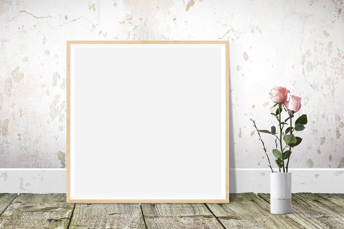 Rustic frame mockup 8x10 / 16x20, a Print Template by PinkJellyfish (Photo 10 of 12)