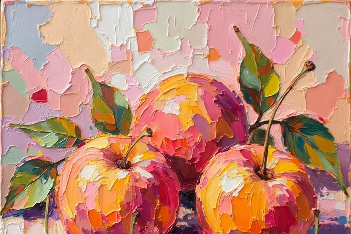 Tropical, Summer Fruit Oil Painting, a Food Illustration by PLUM&FIGS (Photo 16 of 22)