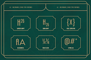 GC Neomilan - Neo Art Deco Typeface, a Sans Serif Font by Glyphonic (Thumbnail 11 of 16)